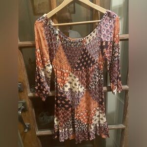 Bohemian Patchwork Blouse